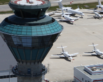 Air Traffic Control Towers — structural steel project by South Central Industrial