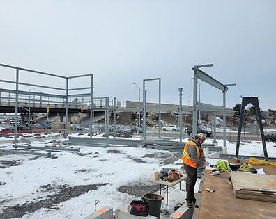 Burger King Restaurant — structural steel project by South Central Industrial